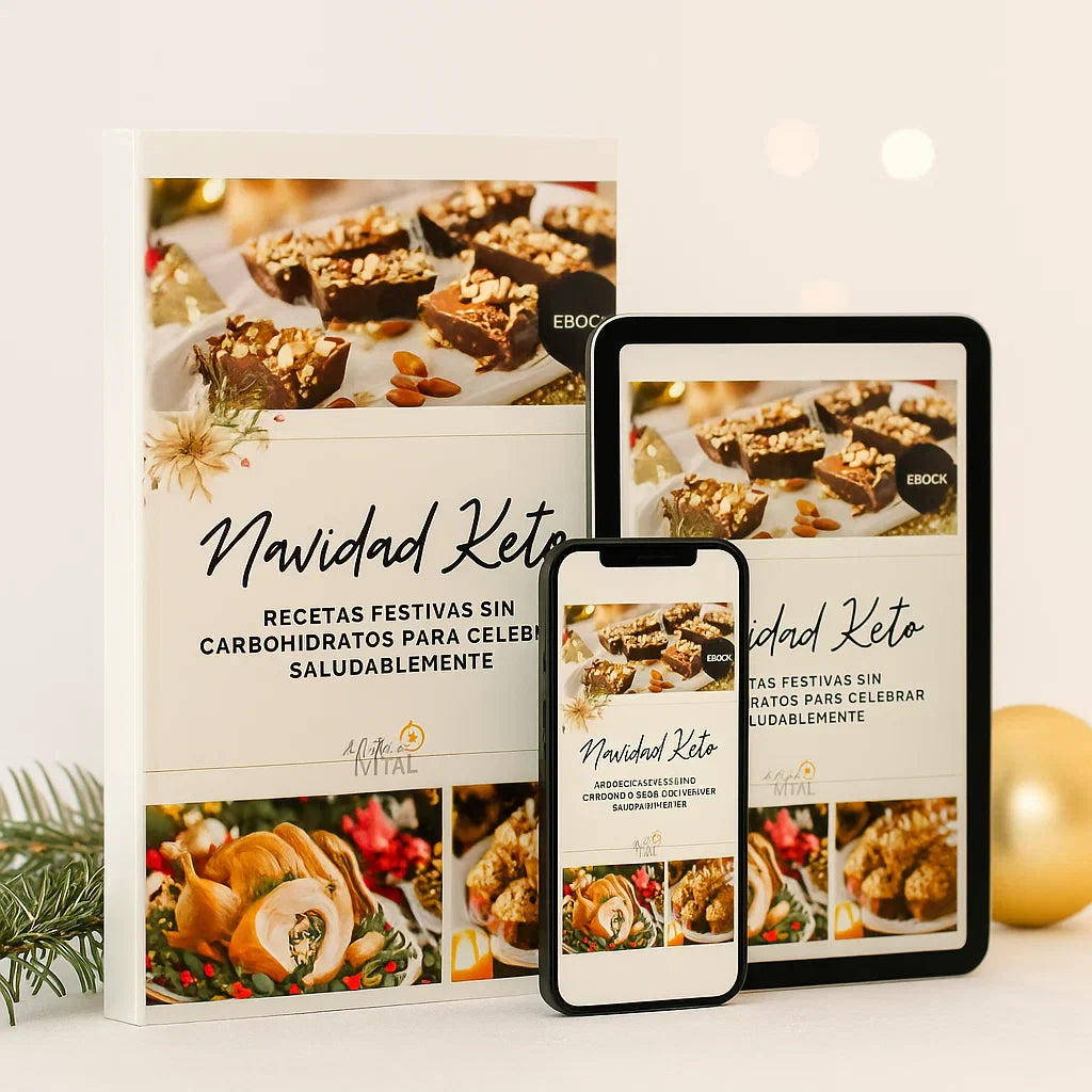 NAVIDAD KETO - Recetas Festivas sin carbohidratos para celebrar saludablemente