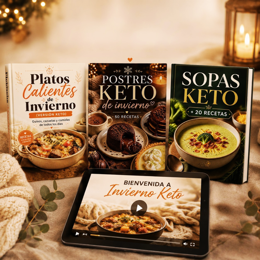 PACK INVIERNO KETO - Tu kit de supervivencia keto para los días de frío