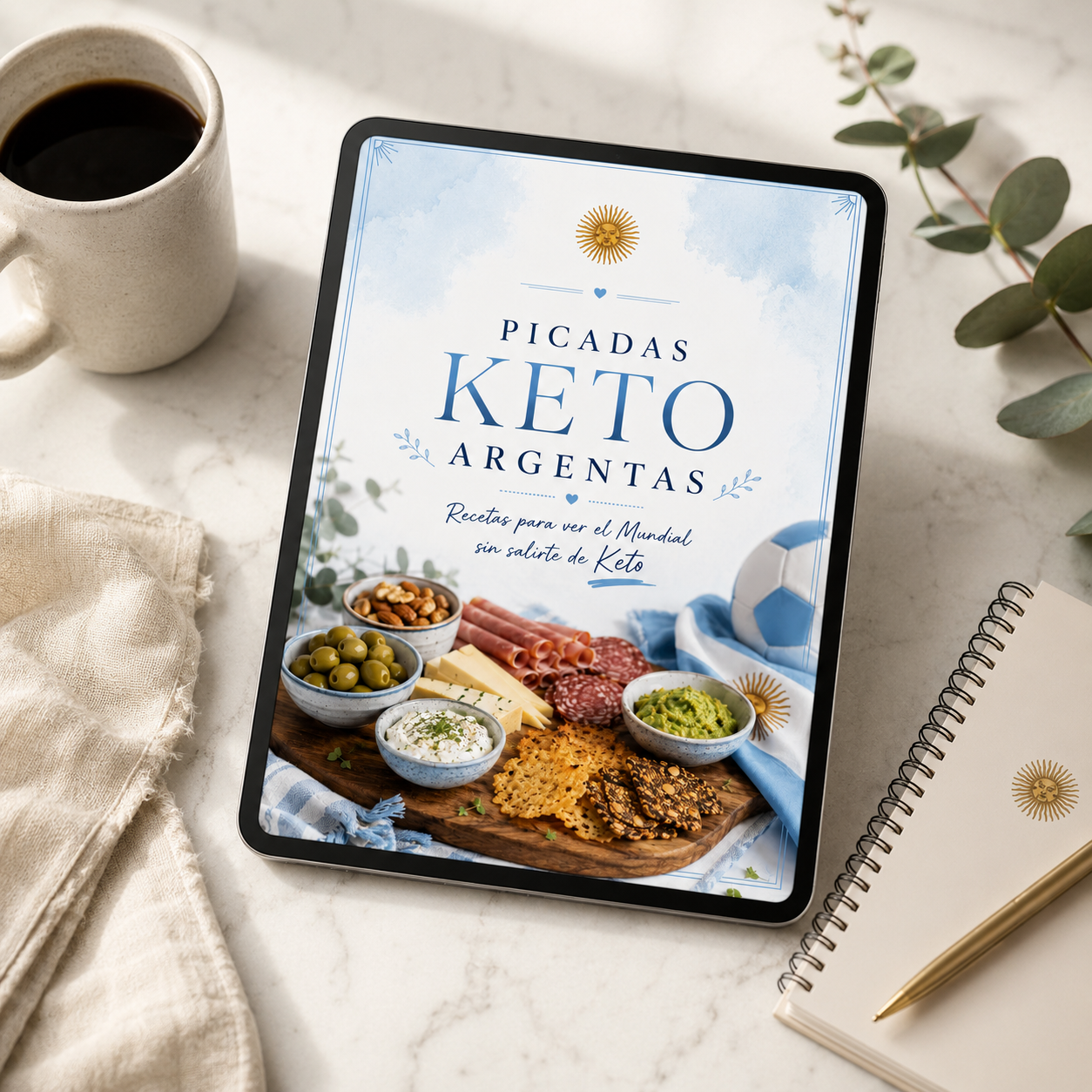 PICADAS KETO ARGENTAS - Recetas para ver el Mundial sin salirte de Keto