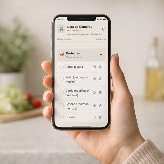 LISTA DE COMPRAS KETO INTELIGENTE