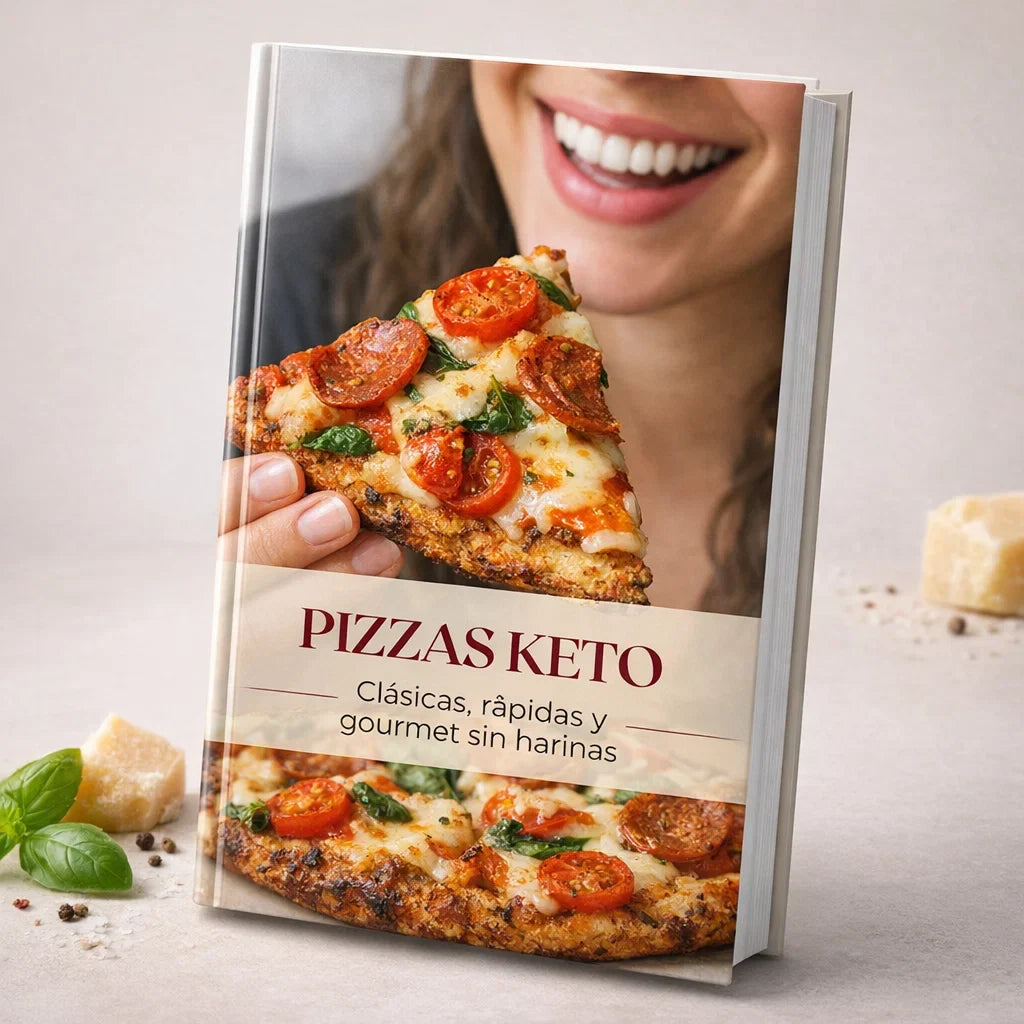 PIZZAS KETO – Clásicas, rápidas y gourmet sin harinas