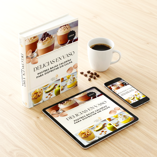 DELICIAS EN VASO - Postres Bajas Calorías para disfrutar sin culpa